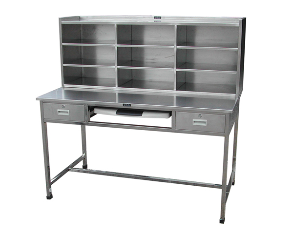 全白鋼分揀格桌（9格口）